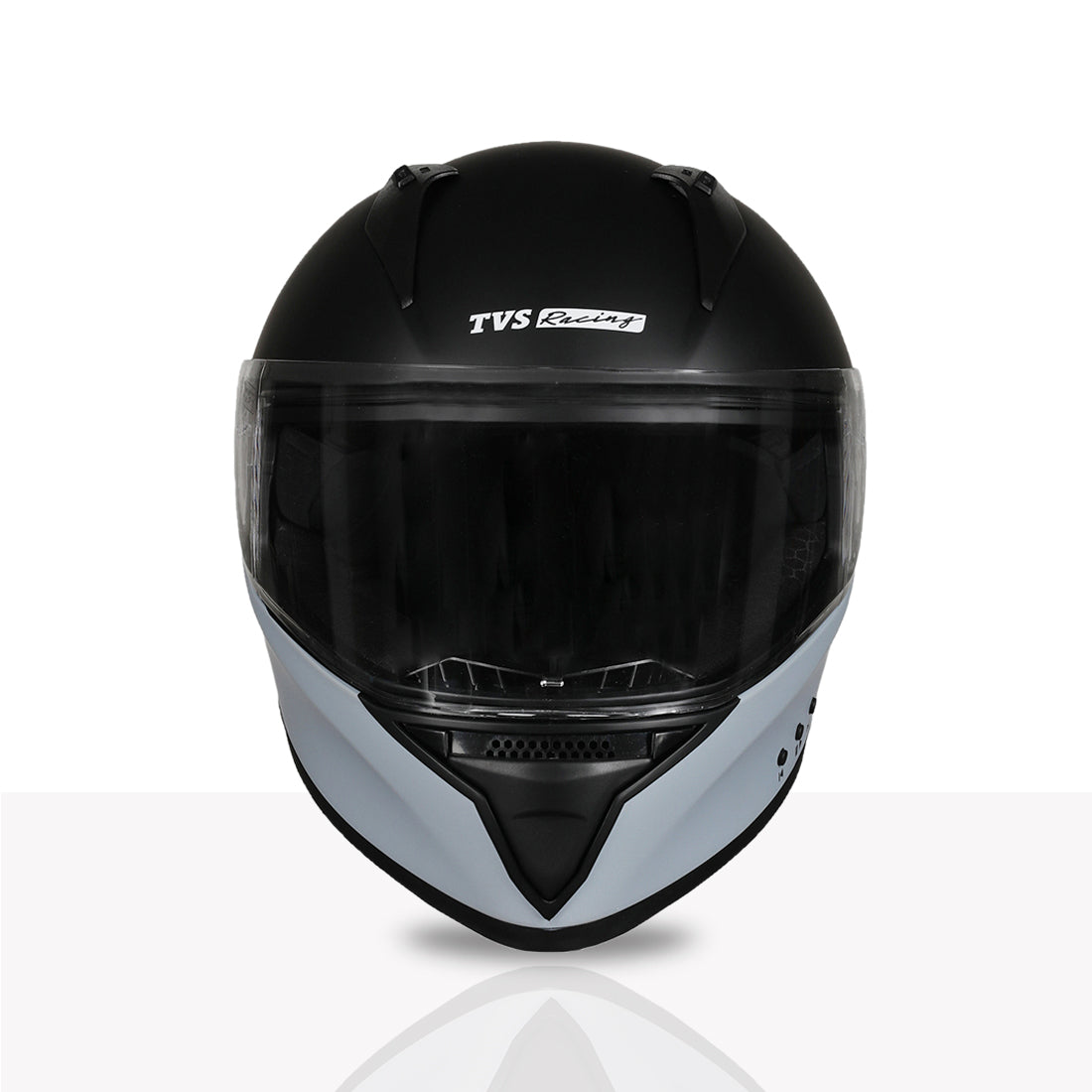 TVS Racing Anti Boring Bluetooth Integrated Full Face Helmet for Men and Women, ISI DOT Certified, ABS Shell, Built In Bluetooth 5.2, USB C Charging, Music Calls Navigation